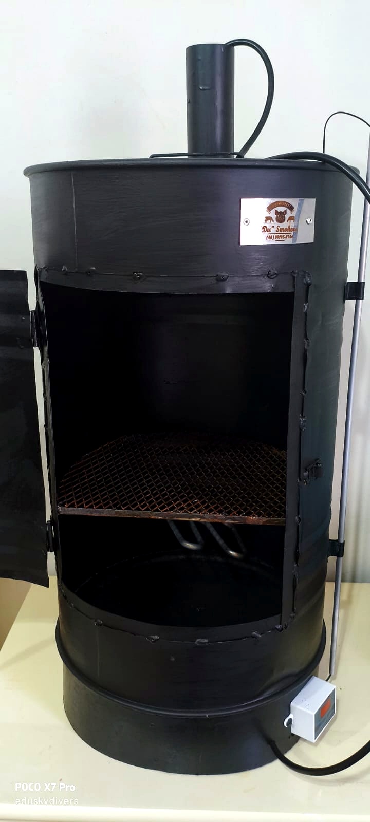 Defumador Elétrico Dusmokers com Grelhas - Foto principal